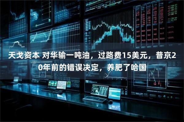 天戈资本 对华输一吨油，过路费15美元，普京20年前的错误决定，养肥了哈国