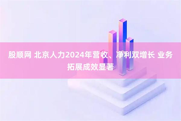 股顺网 北京人力2024年营收、净利双增长 业务拓展成效显著